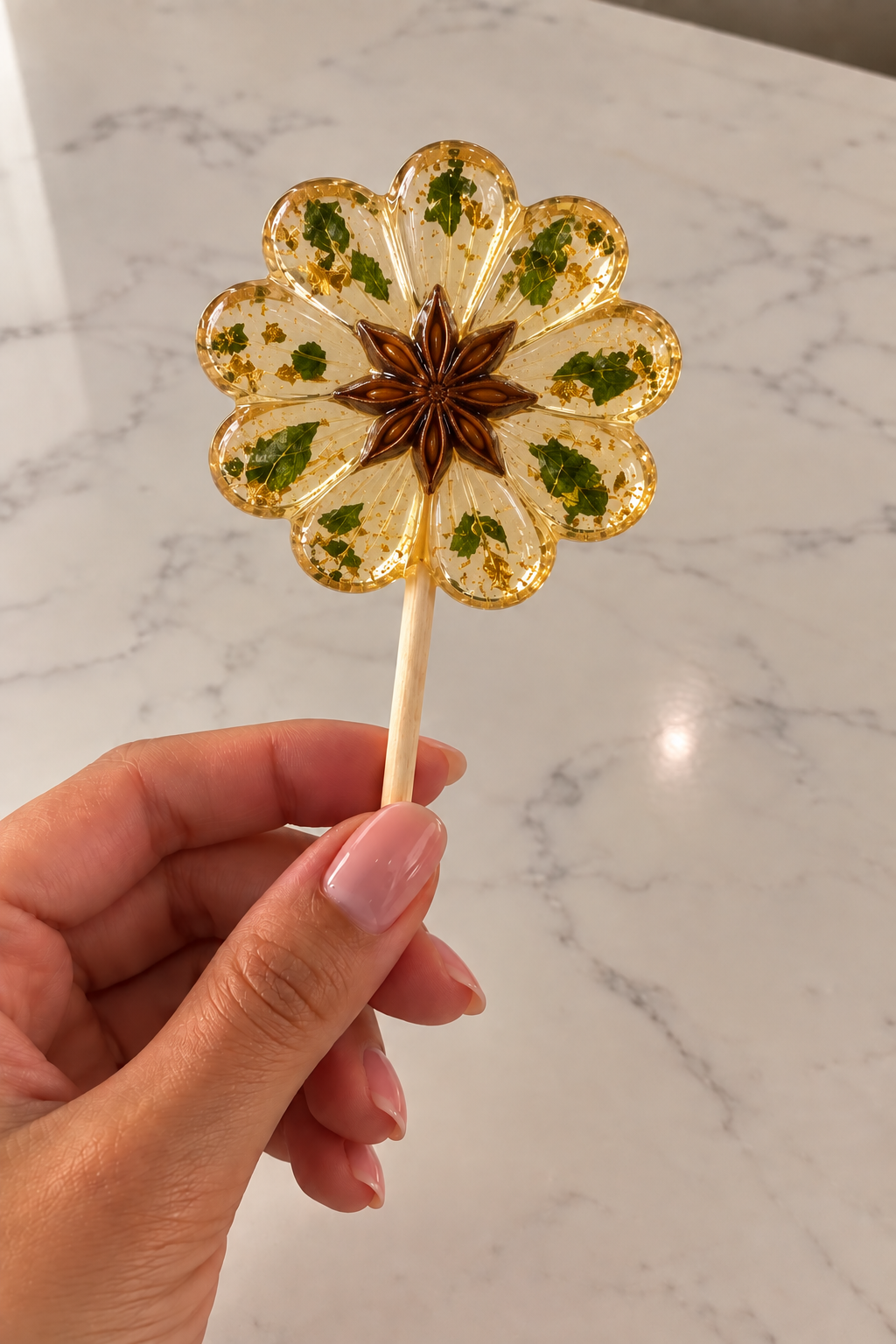 Custom cocktail drink rim lollipop