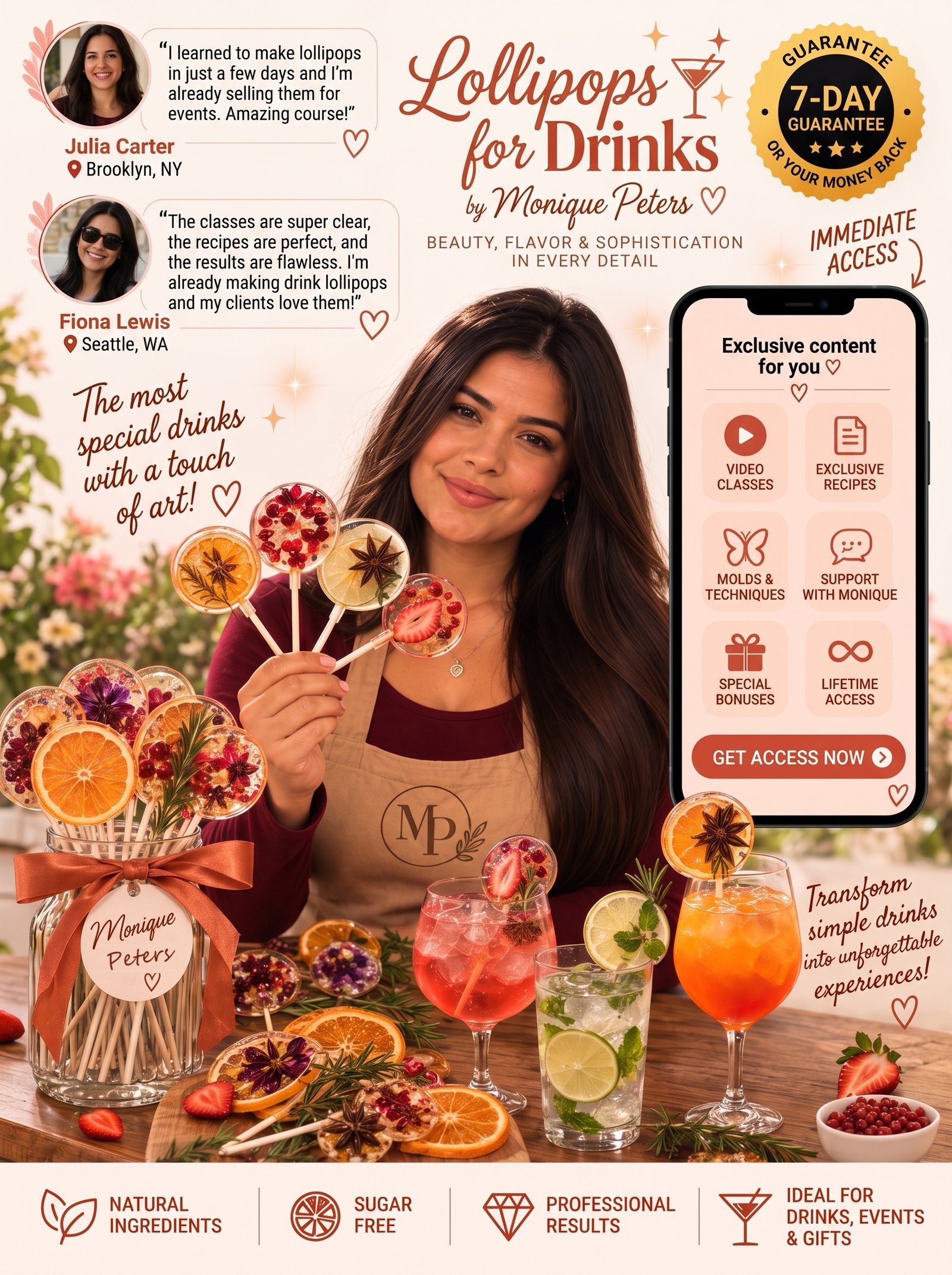 Cocktail Lollipops Complete Masterclass Pack